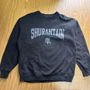 SKRYU 폭소주란점 블랙 맨투맨