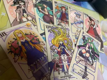 마법선생 네기마 파크티오 카드 세트