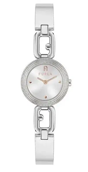 훌라 FURLA ARCO CHAIN 손목시계 실버