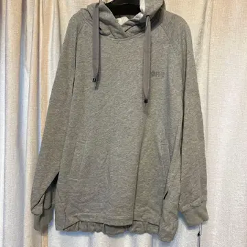 YAMADAYA SCOT CLUB 그레이 후드 부착 후드티