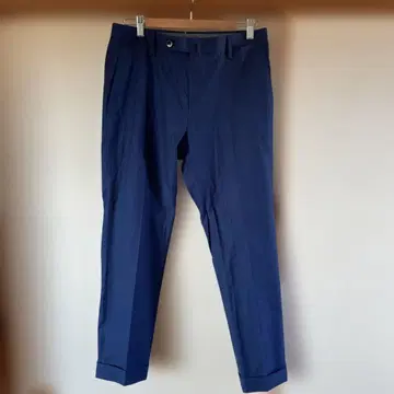 EDIFICE 남성용 슬랙스 팬츠 파랑