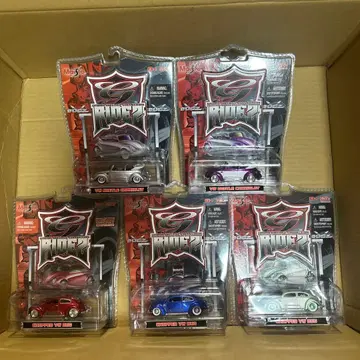 마이스토 1/64 VW 비틀 버그 5대 세트