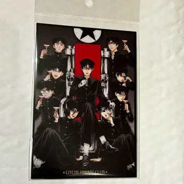 라이치 히카리 클럽 카페 한정판 엽서 세트 미개봉 새상품