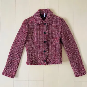 더 긴자 트위드 테일러드 자켓 40