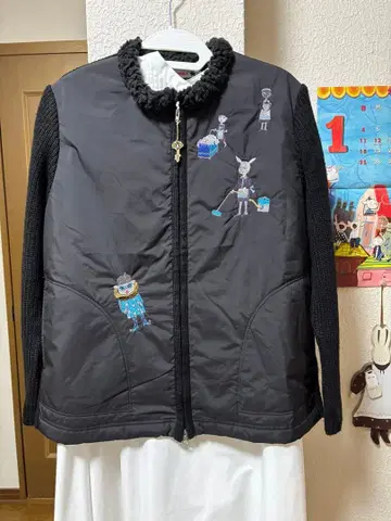 새상품급 알베로베로 충전솜 가디건 오레보레보라쿠니오 컬렉션 선호하시는 분