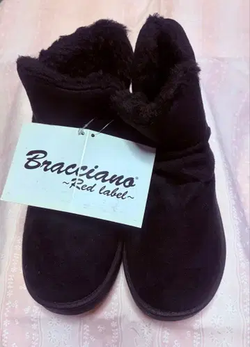 Brackiano 블랙 어그 부츠 Red label