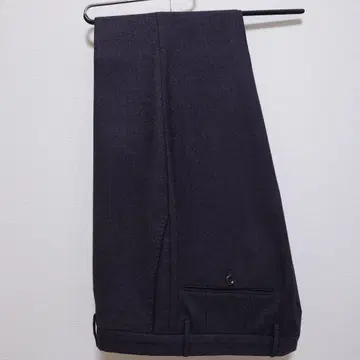 INCOTEX 울 플란넬 슬랙스 (미디엄 그레이)