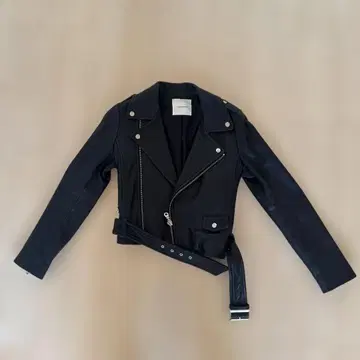 LAGUNAMOON 블랙 라이더 자켓