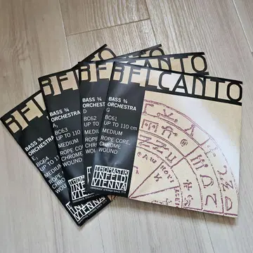 새상품 미개봉품 [ 콘트라베이스 줄 ] 벨칸토 4줄 세트