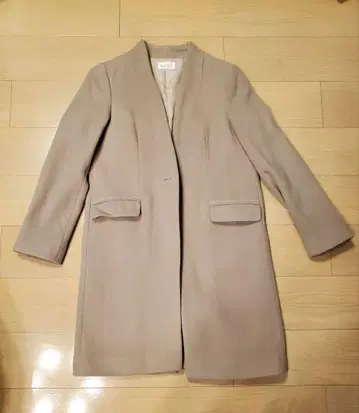 PLST 체스터 코트 베이지 S