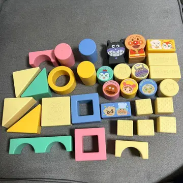 호빵맨 컬러풀 쌓기 세트