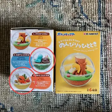 포켓몬 리멘트 테라리움 컬렉션 느긋한 한때 2개 세트