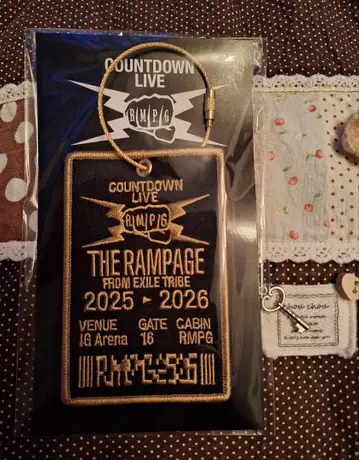 THE RAMPAGE 램페 카우콘 회장 한정판 와펜 키링