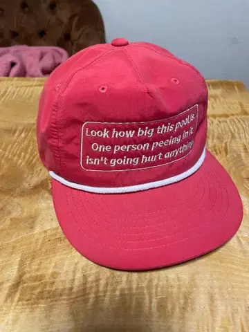 US NAVY 빨간색 자수 캡 트래커 야마다 렌 씨 좋아하는 분