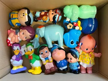 쇼와 레트로 소프트 비닐 은행 저금통 묶음 판매