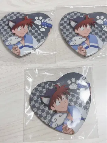 닌타마 란타로 난자타운 하트 캔뱃지 도이 한스케