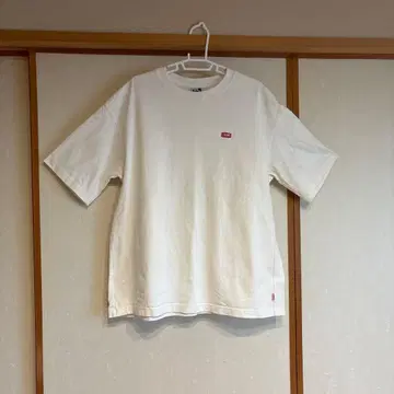 CHUMS 화이트 T셔츠 XL