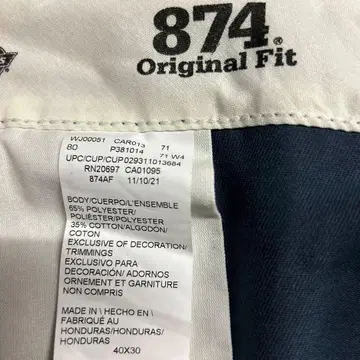 Dickies 874 오리지널 핏 워크 팬츠 40x30