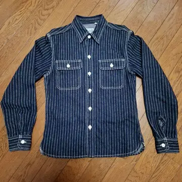 FLATHEAD 워바쉬 데님 셔츠 사이즈 34 7014W