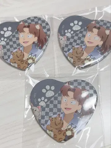 닌타마 란타로 하트 캔뱃지 난자타운 야마다 리키치