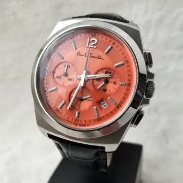 [ 새 벨트 교환 완료!! ] 폴스미스 손목시계 크로노그래프 가죽 벨트