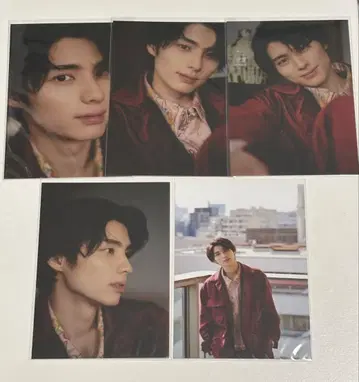 혼다 쿄야 생사진 브로마이드 5장 세트