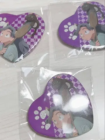 닌타마 란타로 하트 캔뱃지 난자타운 아야베 키하치로