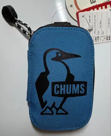 CHUMS 키케이스 지퍼 포함 Dull Blue 소품함