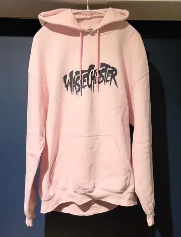 Wastechester 후드티 L 사이즈 핑크