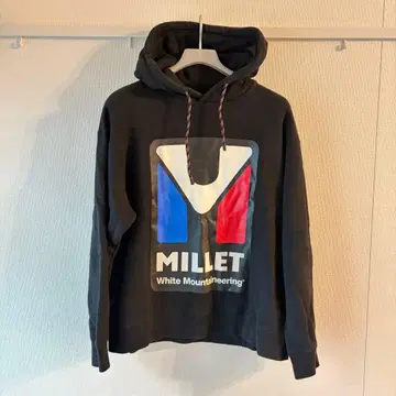 White Mountaineering x MILLET 콜라보 후드티