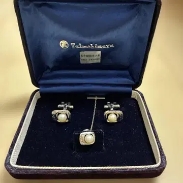 Takahimaya 펄 장식 커프스 3세트