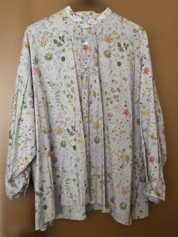 SETTO 리버티 꽃무늬 긴팔 셔츠 사이즈 F