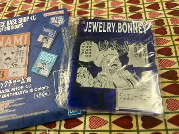 원피스 베이스샵 복권 아크릴 블록 참 주얼리 보니