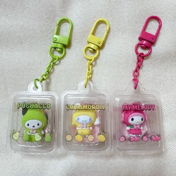 산리오 시크릿 키링 후르츠 디자인