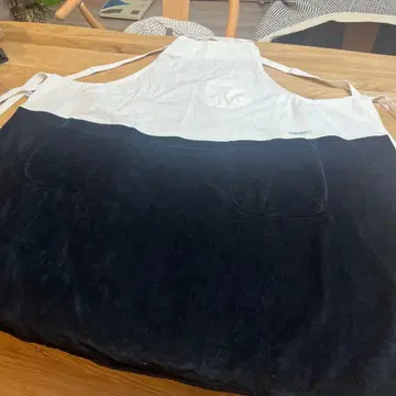 프래그먼트 fragment 주방 에이프런 새상품급 블랙 화이트