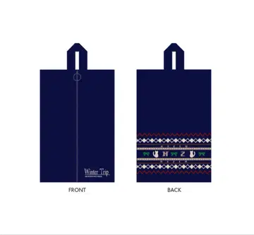 NiziU 슈즈 케이스 2025 Winter Trip JYP 쇼핑백 포함