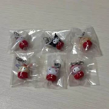 산리오 딸기 메지루시 액세서리 컴플리트 세트