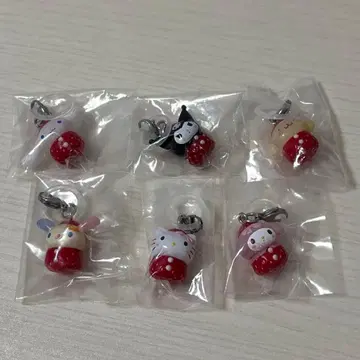 산리오 딸기 메지루시 액세서리 컴플리트 세트