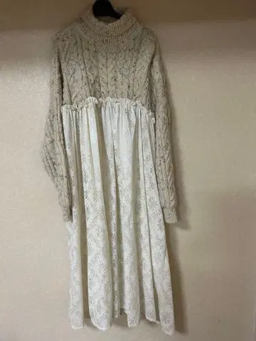 빈티지 구제 의류 리메이크 니트 원피스