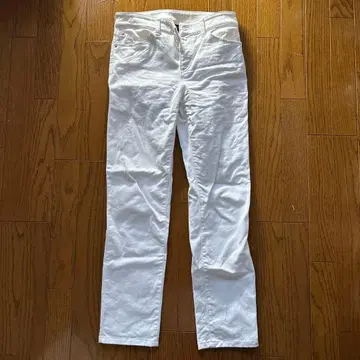 EMPORIO ARMANI 화이트 데님 팬츠