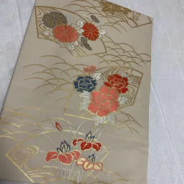 꽃무늬 모란 국화 창포 나고야 오비