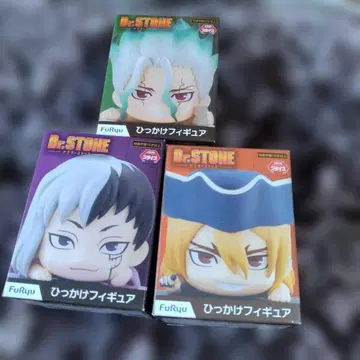 Dr.STONE 히카케 피규어 3체 세트