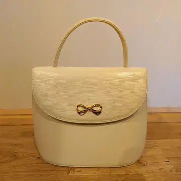 [ 새상품급 ] 모리 하나에 HANAE MORI 화이트 핸드백