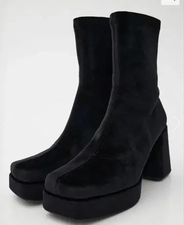 moussy STRETCH BLOCK HEEL 부츠