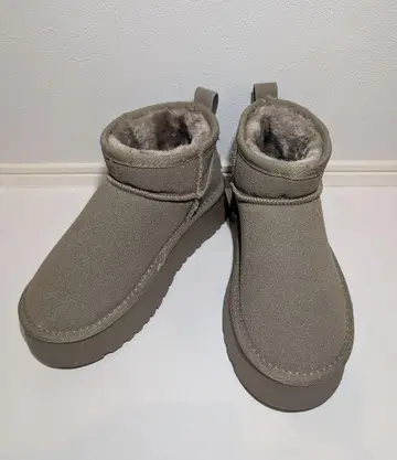 [새상품] 인기 어그 부츠 그레이 22.5cm