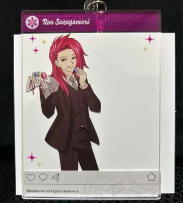 뱅가드 ZERO SNS풍 트레이딩 아크릴 키링 스즈가모리 렌