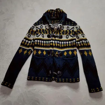 archive ZARA 남성용 니트 카우친 가디건 레어템 새상품급