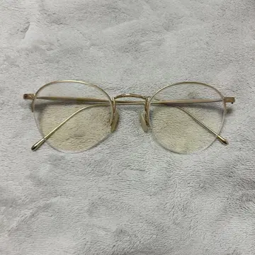 골드 라운드 안경 LITMUS 리트머스 herplaha 브라운 계열