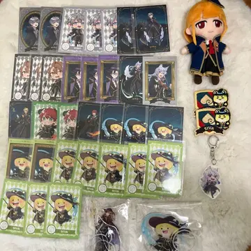 컬러풀 피치 마법학원 트레이딩 카드 봉제 인형 아크릴 스탠드