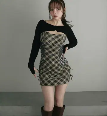 andmary Aine set mini dress